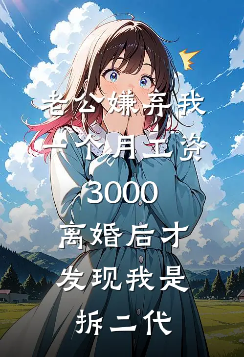 老公嫌弃我一个月工资3000，离婚后才发现我是拆二代
