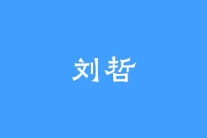 刘哲