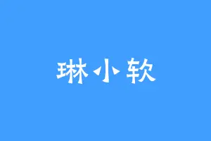 琳小软