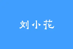 刘小花