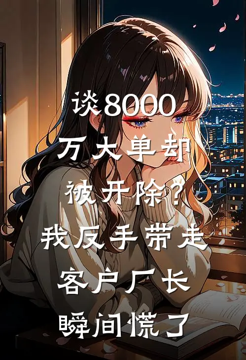 谈8000万大单却被开除？我反手带走客户，厂长瞬间慌了张文浩张建军小说完整版_完结版小说推荐谈8000万大单却被开除？我反手带走客户，厂长瞬间慌了(张文浩张建军)