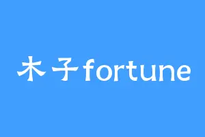 木子fortune