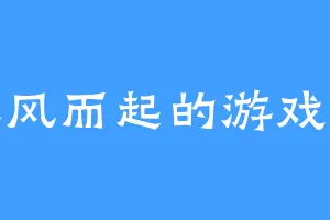 乘风而起的游戏喵