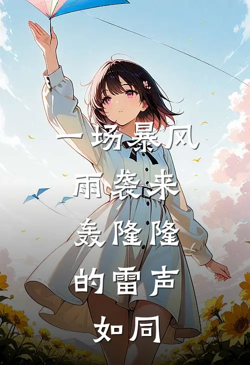 一场暴风雨袭来,轰隆隆的雷声,如同