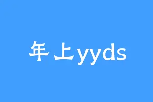 年上yyds