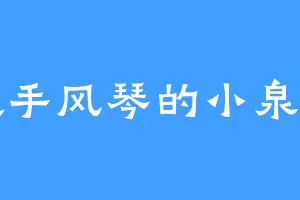 喜欢手风琴的小泉花阳