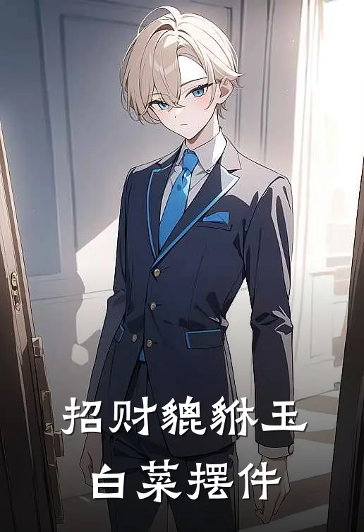 招财貔貅玉白菜摆件