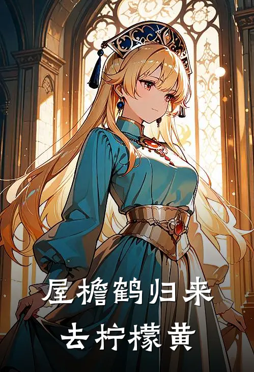 屋檐鹤归来去柠檬黄