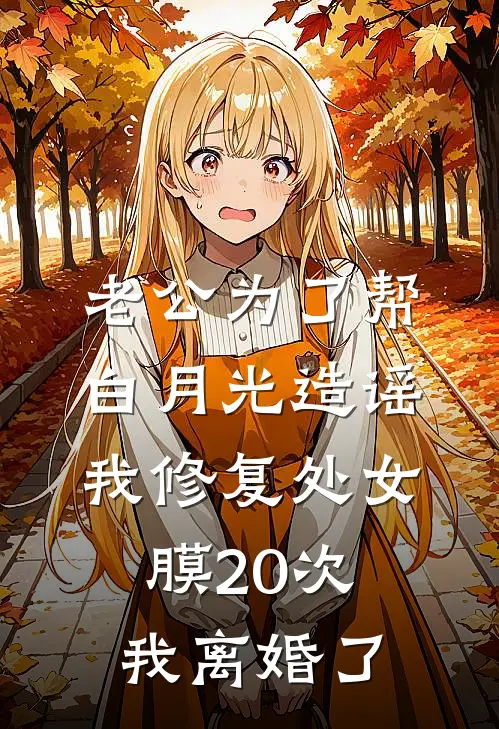 老公为了帮白月光造谣我修复处女膜20次，我离婚了
