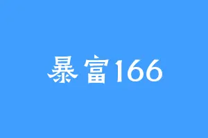 暴富166